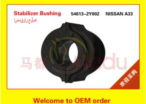 China 54613-2Y002 FOR NISSAN A33 BUSHING MATERIAL EPDM BLACK COLOUR factory