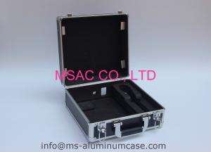 China Black Aluminum Case For Equipment Aluminumm Equipment Carrying Case With Holes factory