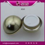 2015 high quality SRS plastic cosmetic container 5g,15g,30g,50g,100g cute ball