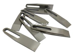 China Carbide Paper Scraper Tungsten Carbide Slitter Blades factory