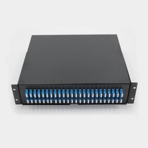 China 8 12 24 48 96 144 Port MTP / MPO Fiber FTTH Rack Mount Fiber Patch Panel factory
