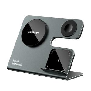 China OJD-119 Series Fantasy 3 in 1 Wireless Charger PD Phone and Watch Charging Station factory