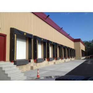 High Durability Loading Dock Shelters And Fixed Galvanized Steel Liner