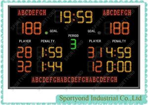 China Electronic Digital LED Hockey Scoreboard factory
