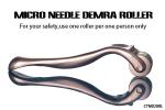 Gold Handle Micro Needle Derma Roller for Body / Facial Aesthetic Skin Care