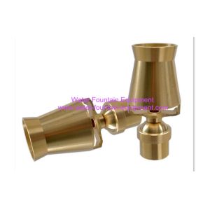 China Adjustable Cascade Ice Tower Fountain Nozzle Heads Rich Air Mixture factory