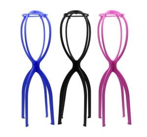 China 50cm Foldable Portable Wig Stand For Hat Display Detachable factory