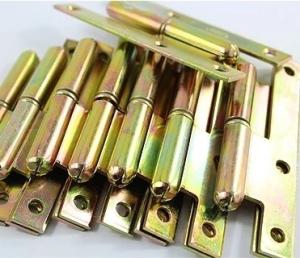 China Light Duty Door Ms 1.8mm H Style Cabinet Hinges factory