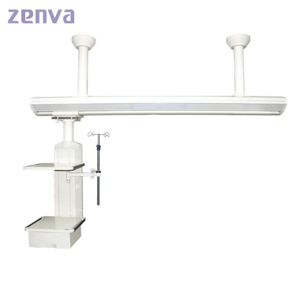 China Totally Closed Design Medical Gas Pendant , Manual ICU Pendant Systems factory