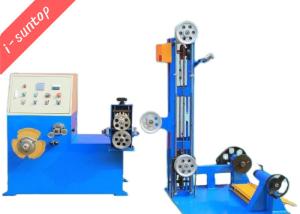China Electric 2.2KW Indoor And Outdoor FTTH Drop Cable Coiling And Rewinding Machine factory