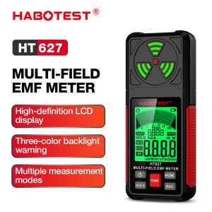 HT627 EMF Meter Professional Electromagnetic Field Radiation Detector Handheld