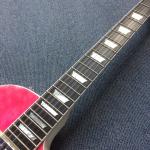 New high quality LP electric guitar, Ebony Fingerboard,frets binding,Quilte