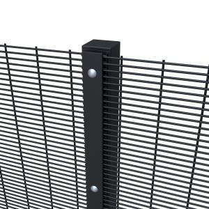 China Airport Metal 358 Security Mesh Panels Anti Climb High Security factory