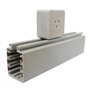 China Lighting Trolley Bus Bar For Sewing Machines Lines Insulated Conductor Rail factory