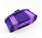 8 Inch 20*6 cm PP Horse Hair Body Brush Purple I - Shaped Plastic Foam