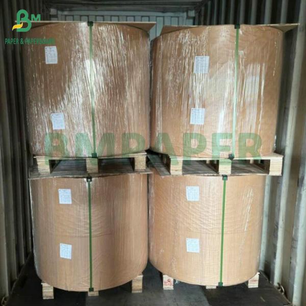 36gsm 38gsm High Tensile Strength Brown Interleaving Paper For Optical Glass Packaging