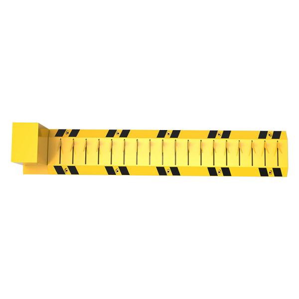Remote Control Roadblock Reflective Strip Electrostatic Powder Coat Spike