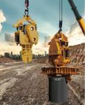 Hydraulic 3000rpm Impact Hammer For Excavator High Frequency
