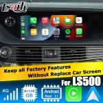 Lexus LS500 LS500h upgrade Android 11 carplay video interface 8+128GB keep all