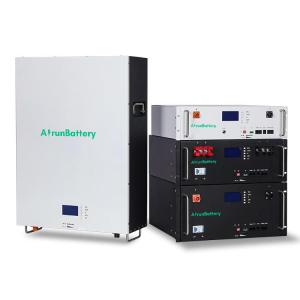China Custom LiFePO4 Battery Powerwall Solar Energy System 48V 100Ah LiFePO4 Battery factory