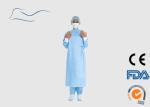 Various Color Disposable Surgical Gown Custom Size For Hospital Operation Room