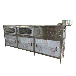 China 200BPH 3 In 1 Filling Machine Double Line Barrel Water Filler For Mineral Water factory