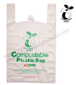 China Eco Friendly Plastic D2W EPI Cassava Corn Starch 100% OXO Biodegradable Compostable Die Cut Bags Wholesale factory