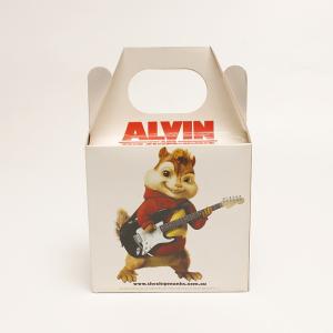 China Take Away Fast Food Packaging Boxes , Waterproof Cardboard Chicken Burger Box factory