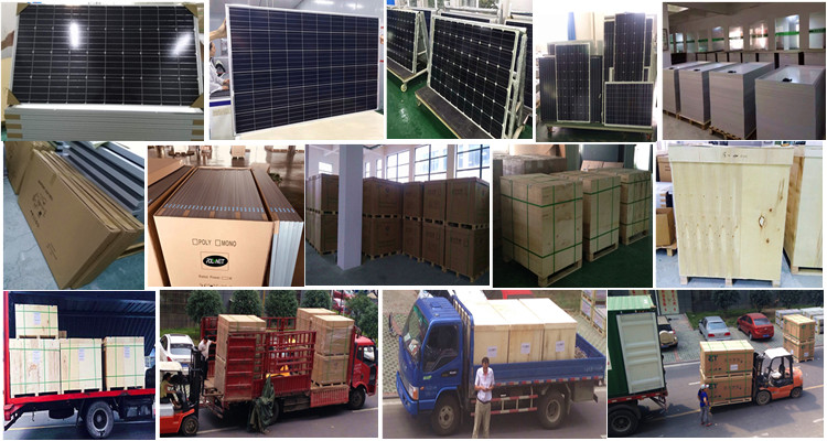 solar panels used