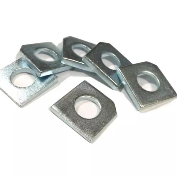 Enlarged Thickened Square Washer Zinc plating Blue Square washersquare flat