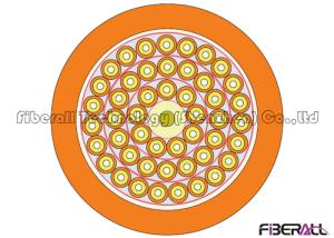 China Customized Distribution Optical Fiber Cable , 48 Core Fiber Optic Cable OS1 OM1 Type factory