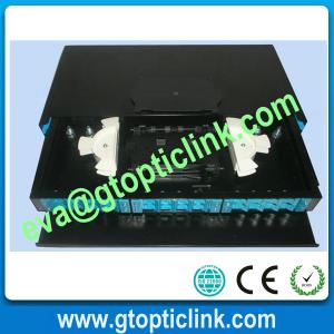 China 19&quot; slidable type 12port Fiber Patch Panel factory