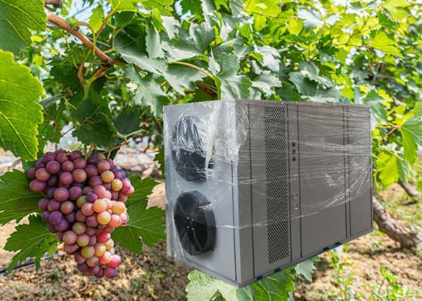 Environment - Friendly Air Source Heat Pump Indoor Greenhouse Heating Constant