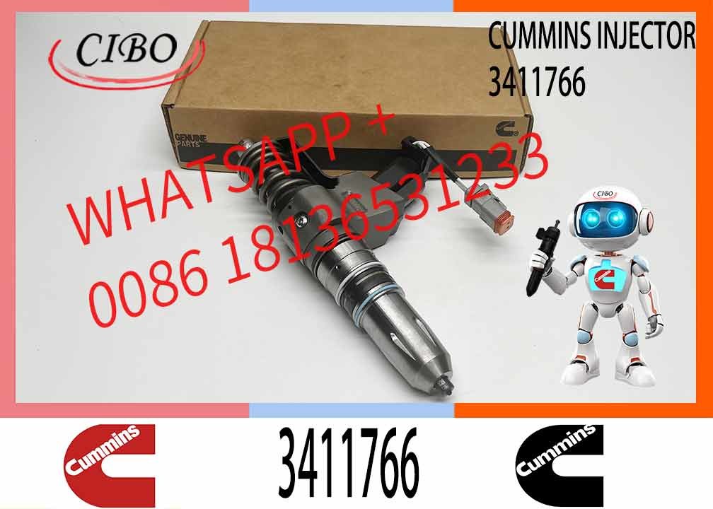 Remanufactured new diesel fuel injector 3411766F 3411767T 3411766 4307776