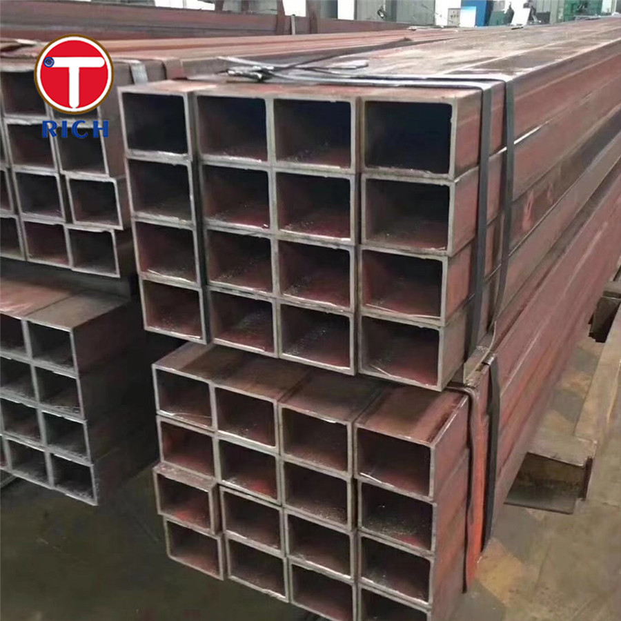 ASTM A500 Grade A Galvanized Welded Steel Pipe Welded Black Square Hollow Pipe For construction