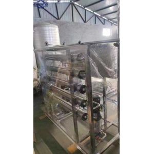 20000L/Hour Industrial Drinking Water Purification Systems with V-clamp