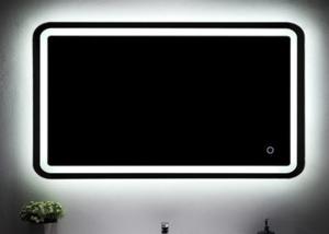 China Durable Smart LED Bathroom Mirror Anti Corrosion With White / Warm Light factory