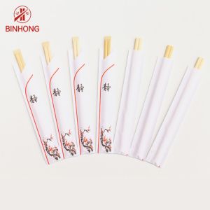 High quality disposable/reusable eco-friendly wooden custom printed chopsticks