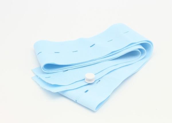 Blue CTG Fetal Monitoring Belts Spandex 35% Polyester 65% FDA Certificated For