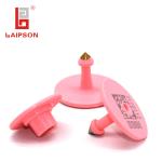 Round Metal Head Livestock Tracking Tags 32*24mm Thermoplastic Polyurethane