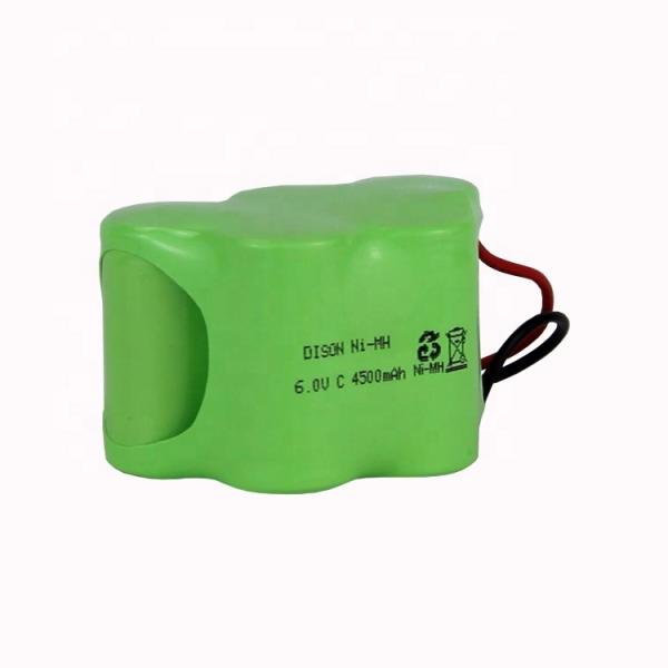 4500mah Capacity NiMh HRH26/51 6v C Rechargeable Battery Pack for Emergency