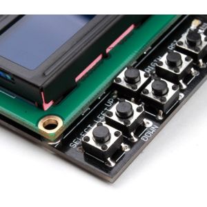 LCD 2x16 (Blue) Display keypad LCD Shield with 6 push buttons LCD display module