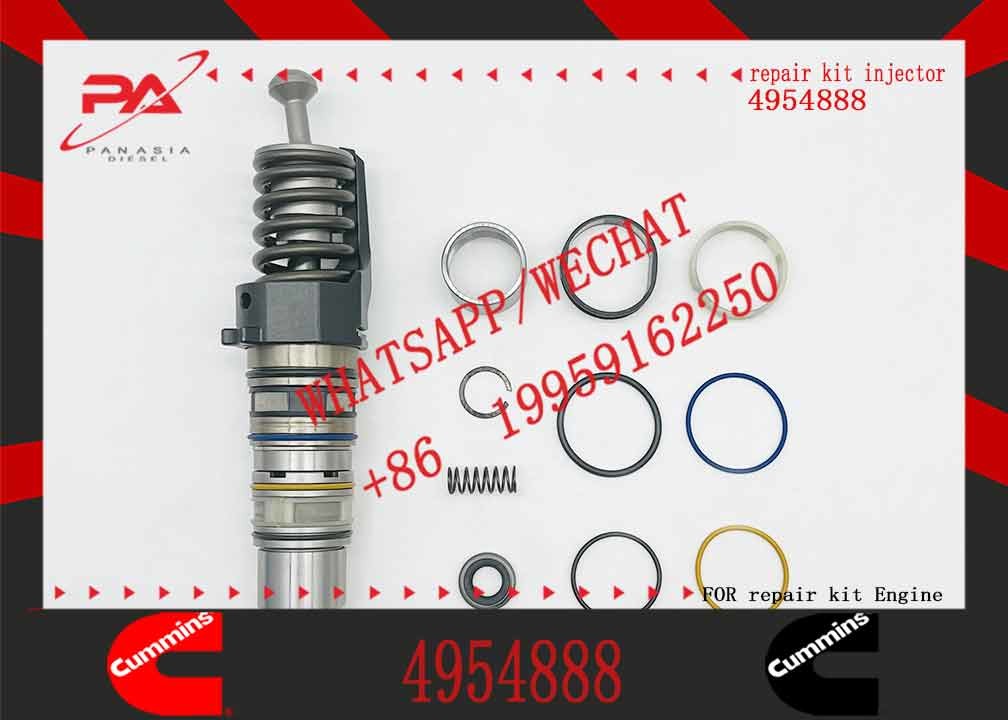 Construction Machinery PartsFuel Injector For QSKX15 Diesel 4954888 1764364 1846348 4062568 For CUMMINS Diesel Engine