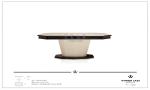 Home Furniture Modern 6 Chair Marble Dining Table Set W005D1C