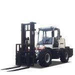 Construction Off Road Forklift 4 Wheel Drive with High Pressure Pump