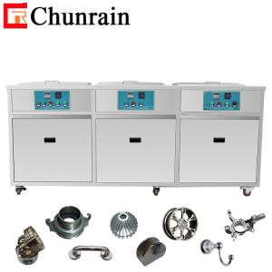 China 1-99H 135L 40khz Multi Tank Ultrasonic Cleaner With Basket factory