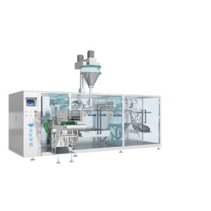 China Premade Bag Packaging Machine for Pesticide Powder & Fertilizer Liquid on sale