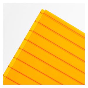China Multi Walls Polycarbonate Hollow Sheet Sunlight Plastic Sheet For Greenhouse factory