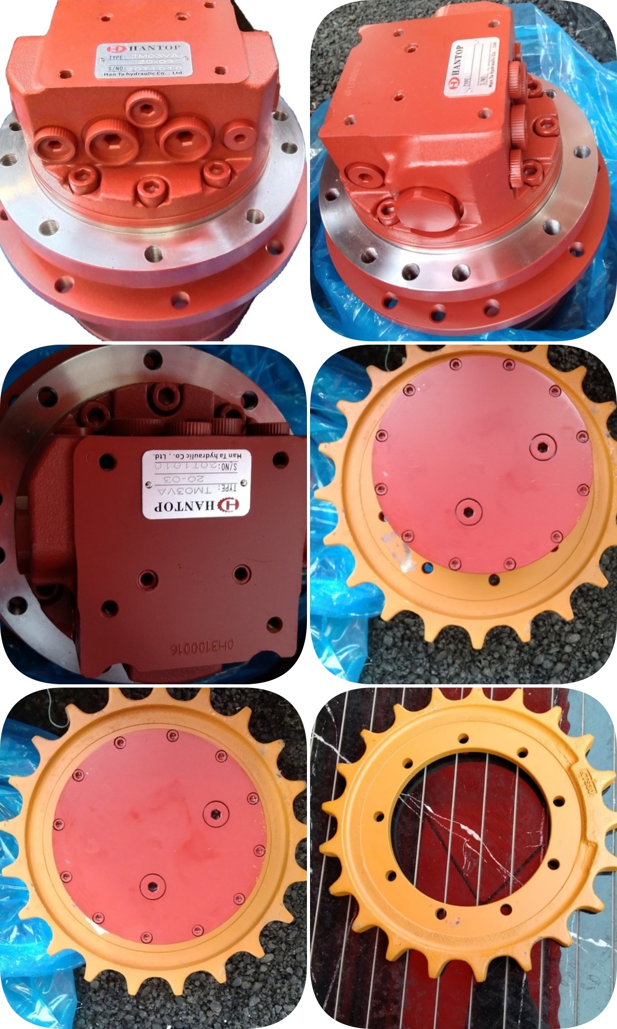 Yanmar ViO30 Excavator Hydraulic Travel Motor Final Drive TMVA03VA