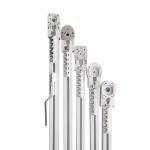 Electroplated Smart Curtain Track CCC Remote Control Curtain Rail Tuya